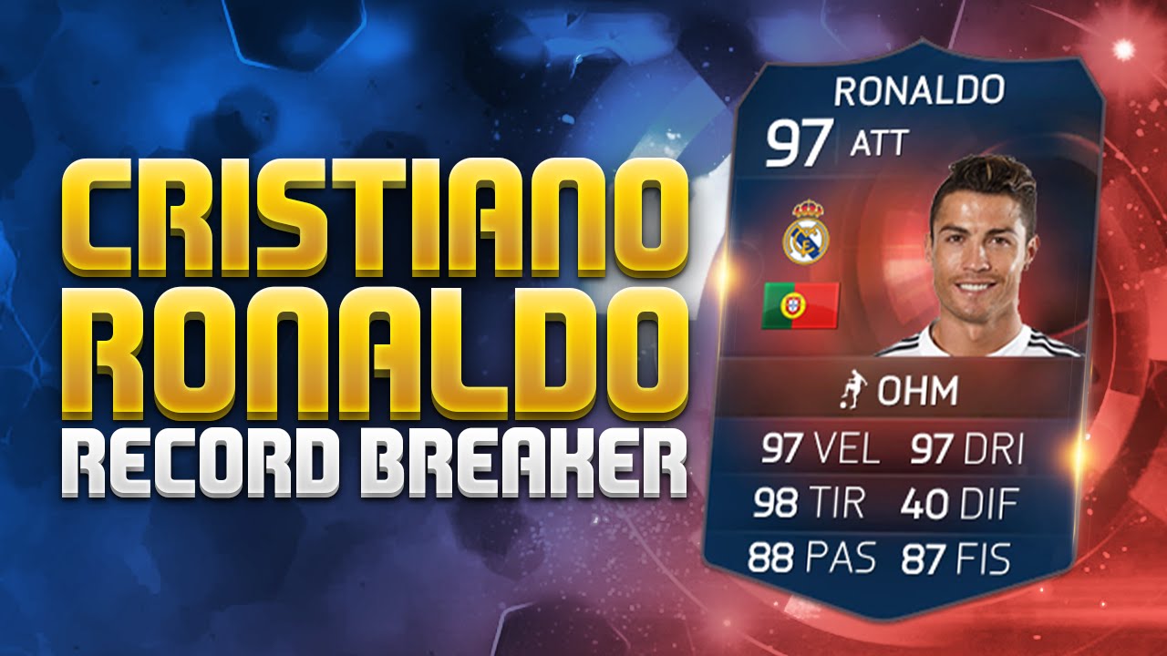 FIFA 15 | RONALDO RECORD BREAKER RB ATT 97 | PLAYER REVIEW ITA | OHM
