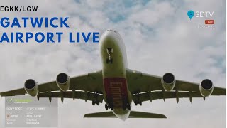 Very foggy - Gatwick Airport Live - EGKK/LGW - 2nd May 2024