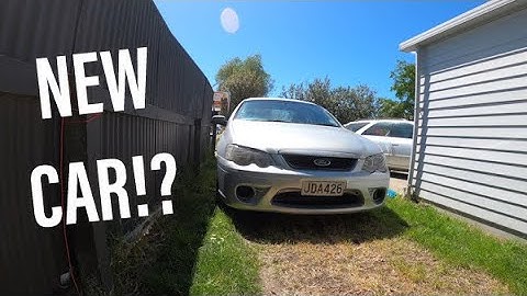 New Car!? BF Falcon Front Wheel Bearing Replacement