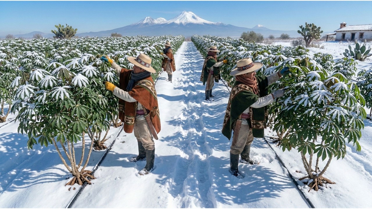 La mejor yuca se cultiva en invierno en Peru  Los resultados son sorprendentes
