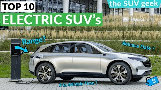 Top 10 - Electric SUV Crossovers Coming up in 2021 – 2022 (USA \/ Canada)