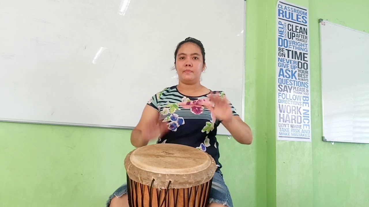 Djembe Bass, Tone, Slap YouTube