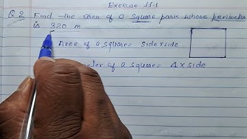 Find the area of a square park whose perimeter is 320 m
