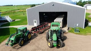 Raking And Baling South Dakota Alfalfa