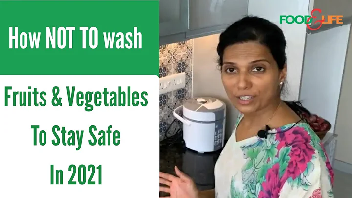 How NOT TO Wash Fruits And Vegetables To Stay Safe...