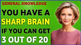 🧠 General Knowledge Challenge | Only Sharp Minds Can Score 3/20!