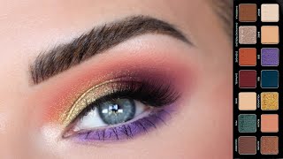 sigma x angela bright eyeshadow palette colorful eyeshadow tutorial