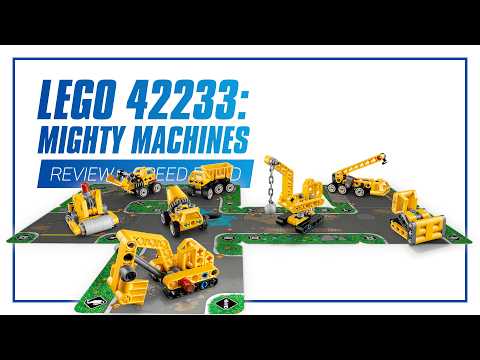 LEGO 42233: Mighty Machines Series 1 (All Sets) - IN-DEPTH REVIEW