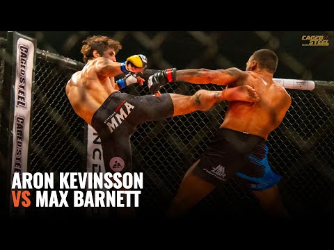 Max Barnett vs Aron Kevinsson - Caged Steel 34 [Full MMA Fight]