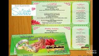 Design kad kahwin | Wedding card Malaysia | Sweet Kad Design kad kahwin | Wedding card Malaysia | Sweet Kad