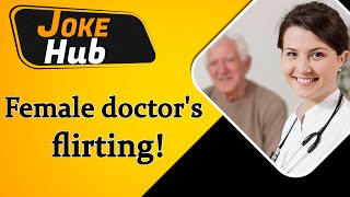 Female doctor's flirting | Jokes screenshot 2