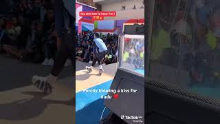 Perciiy Blowing A Kiss For Dudu Rsa