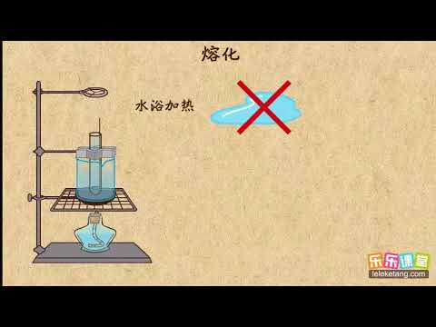09熔化的定义，熔化曲线及吸放热特点  物态变化  中学物理