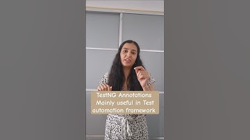 TestNG Annotations under 2 min #TestNG #TestNGAnnotations #testautomationframework #seleniumjava