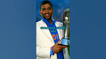 OWNER of ALL ICC TROPHIES!!! It's one and only MSD! #Cricket #India #MSDhoni #Mahi #MSD #ICC