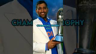Owner Of All Icc Trophies Its One And Only Msd