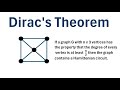Graph Theory: Dirac's Theorem