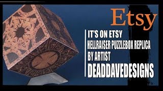 It's on Etsy | Hellraiser Lament Configuration Puzzlebox by Artist DeadDaveDesigns HORROR