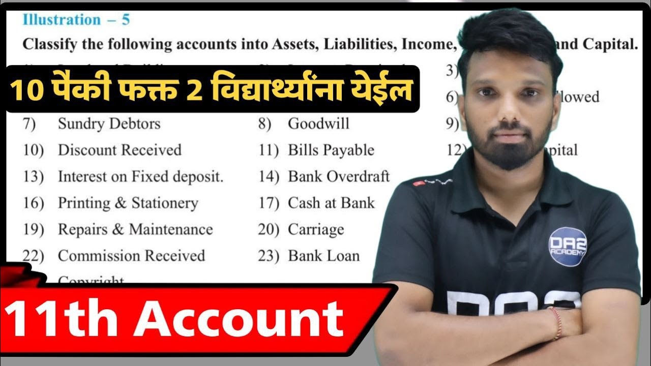 classify the account under ALICE 11th accounts 2nd chapter asset capital expenses