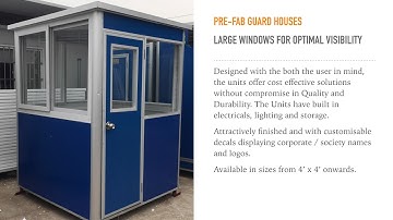 Heavy Duty Container & Bathroom Pod by Modutech Building Systems Pvt. Ltd., Mumbai
