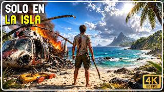 Sobreviví a un accidente… ahora estoy SOLO en una isla 🏝️ | Away From Life | 4K60fps