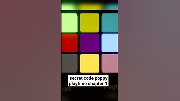 SECRET CODE POPPY PLAYTIME CHAPTER 1