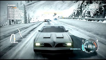 NFS the Run Multiplayer gameplay- Firebird in the snow