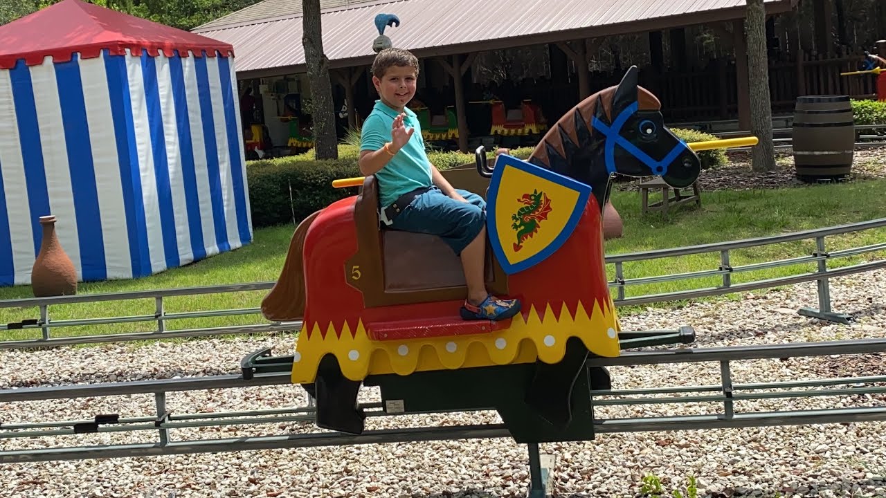 Legoland horse ride for kids at legal in Florida at YouTube