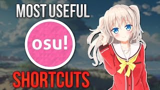 Osu! Most Useful Shortcuts