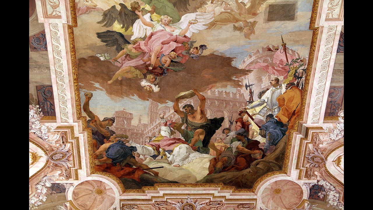 Pieve di Martellago: il restauro del Martirio di Santo Stefano