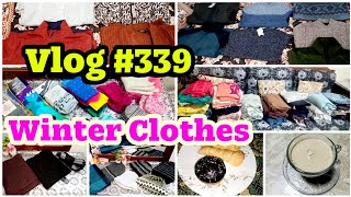 Evening routine And Winter clothes ?winter clothing