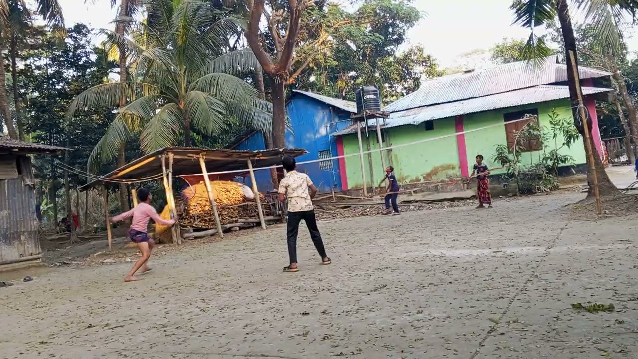 আজকে বেটমিন্টন খেলা 