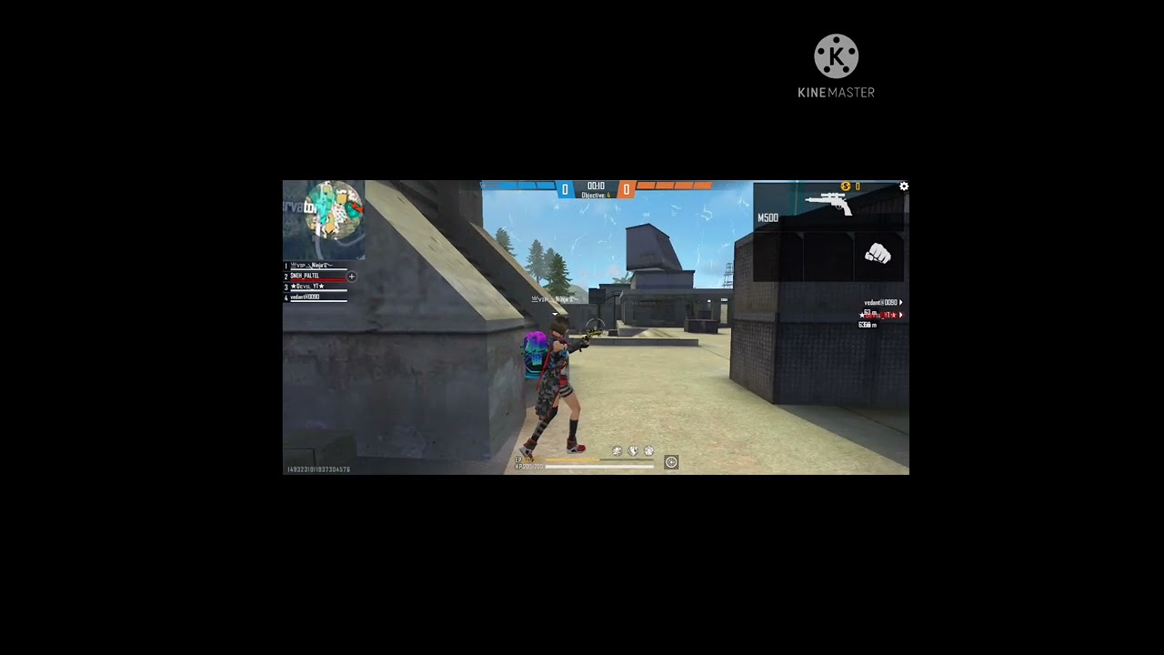 free fire m500 onetap