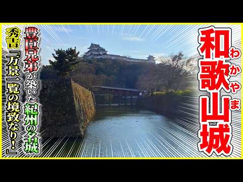 【和歌山城／藤堂高虎】「秀吉が縄張り！秀長が普請！」 🏯✨ 『豊臣兄弟』が築いた“紀州の名城”！🍊【浅野家／紀州徳川家】＠和歌山県和歌山市
