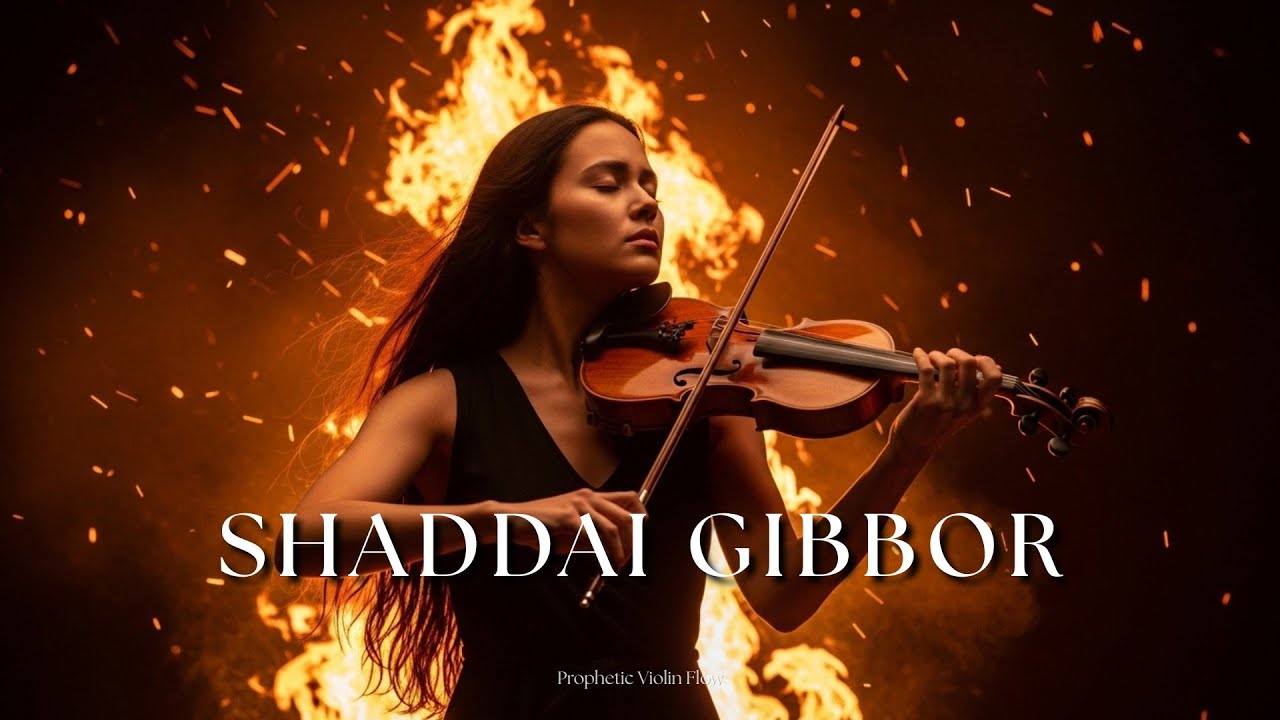 🎻 BARUCH ADONAI - Adoración Instrumental Profética de Violín de Guerra - Fondo Orar