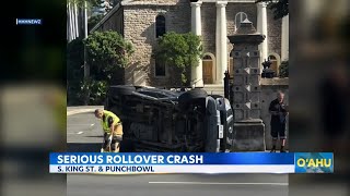 Oahu crash caught on dashcam; officials urge safer driving