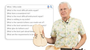 A Luthier Answers the Web