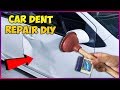 Car Dent Repair With Vaseline and Toilet Plunger DIY