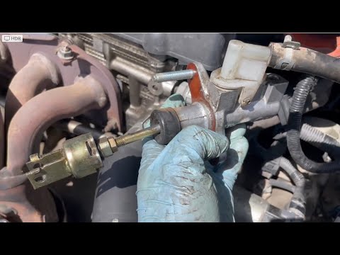 Master clutch cylinder replacement part 2!