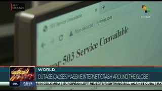 World: Outage causes massive internet crash around the globe