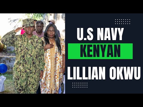 Kenyan in Seattle Washington Celebrate Lillian OKWU Navy US