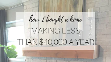 Can I buy a house with an income of 30000?