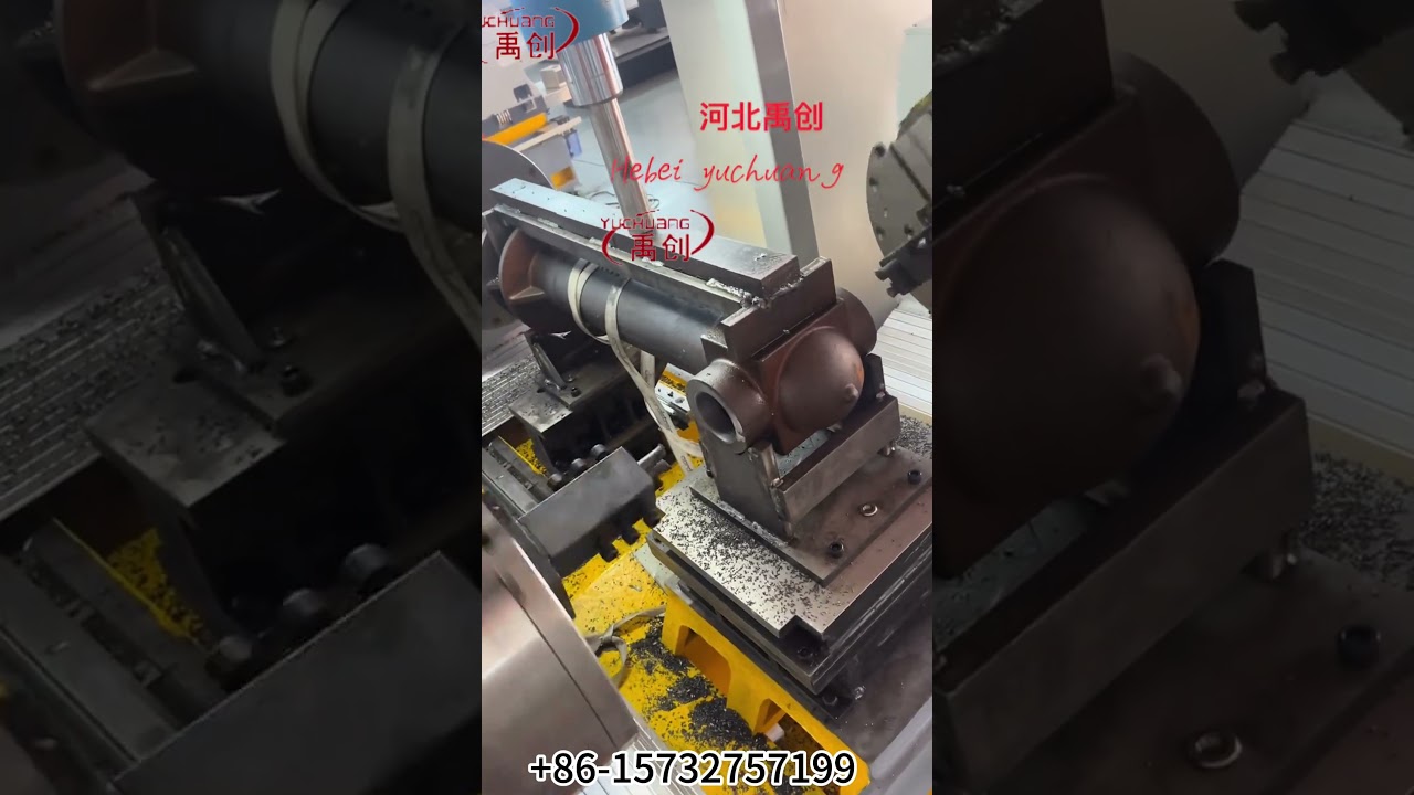 3 face CNC lathe machining fire hydrant 