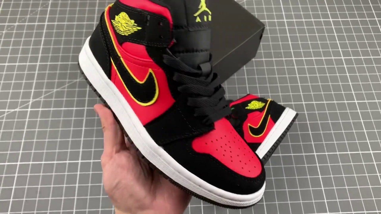 orange and black mid 1s