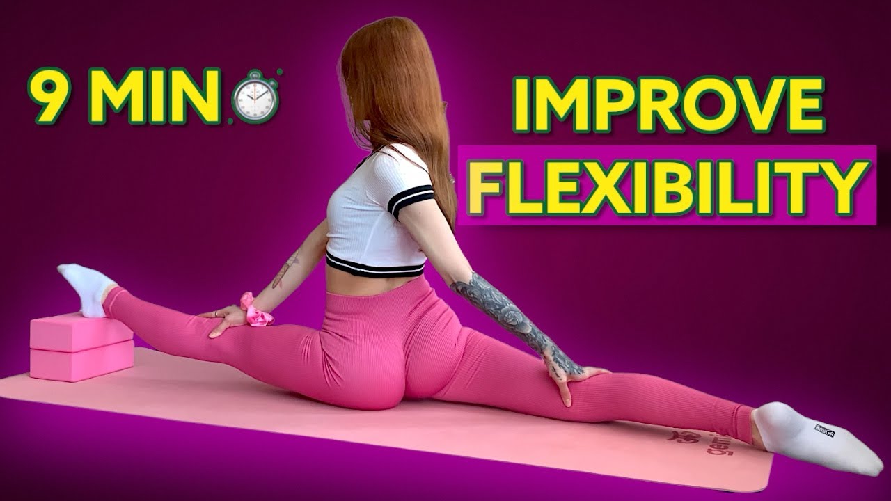 Stretching Tutorial 🔥 Improve Flexibility in 9 Minutes! Full Body Stretch Routine - YouTube