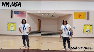 Virtual PE Lesson 31 for Kinder & 1st Grade: Upper & lower body stretching part 1.
