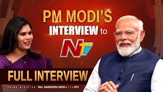 PM Narendra Modi Exclusive Interview With NTV | PM Modi Exclusive With Ntv | Ntv Telugu