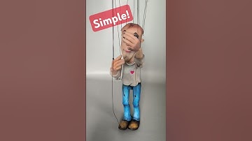 Lesson 2: Master Puppet Hand Movements Like a Pro! #puppet #puppettutorial #marionettes