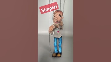 Lesson 2: Master Puppet Hand Movements Like a Pro! #puppet #puppettutorial #marionettes