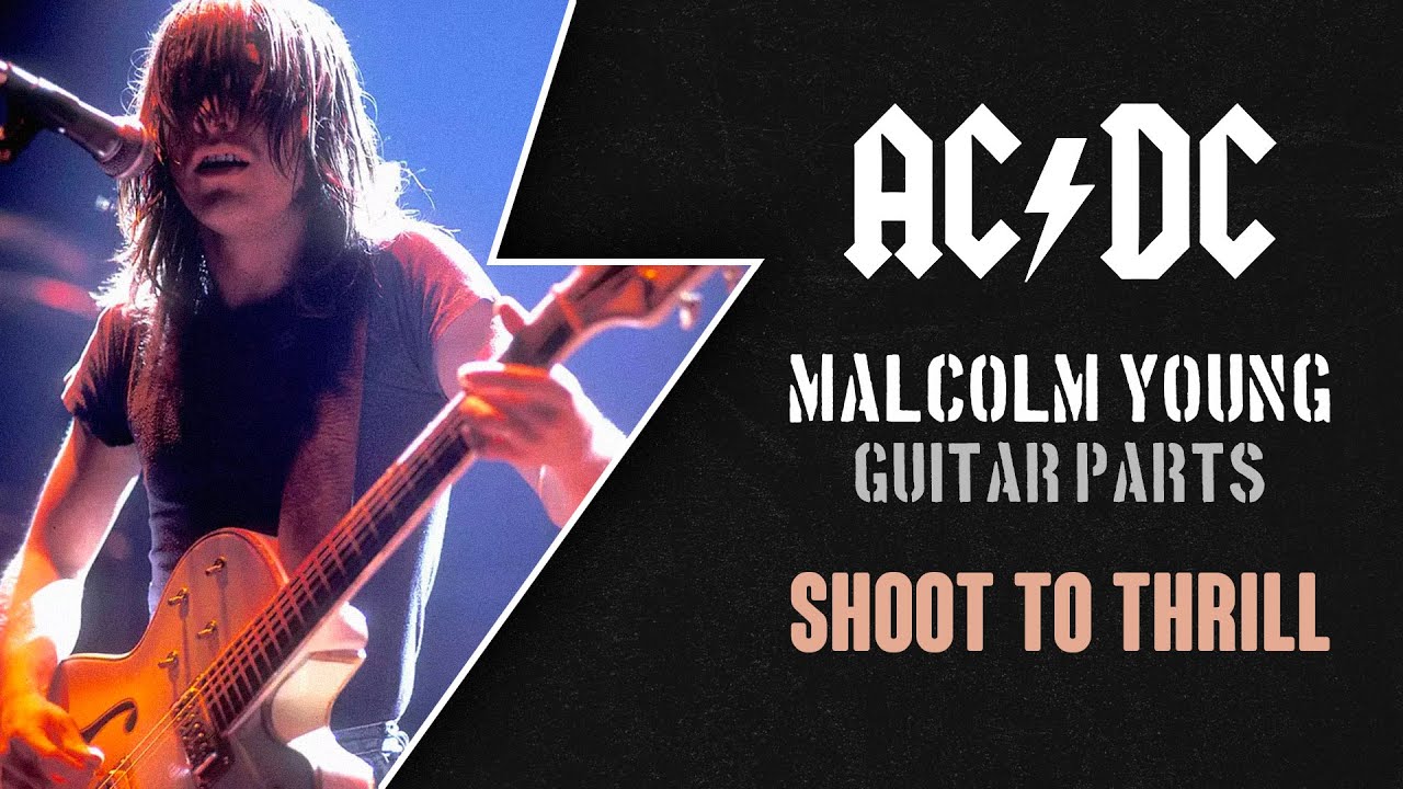 AC/DC - Shoot To Thrill - Malcolm Young Isolated Rhythm Guitar (Cover ...
